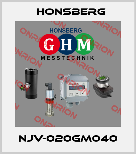 NJV-020GM040 Honsberg
