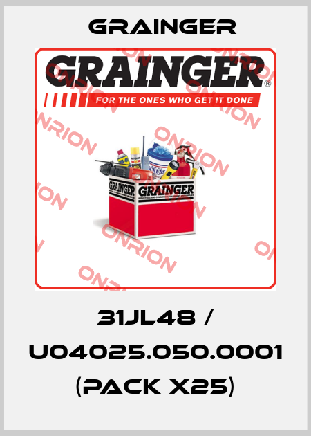 31JL48 / U04025.050.0001 (pack x25) Grainger