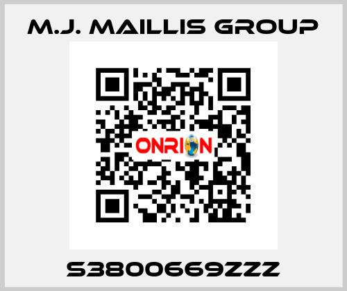 S3800669ZZZ M.J. MAILLIS GROUP