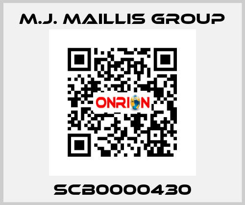 SCB0000430 M.J. MAILLIS GROUP