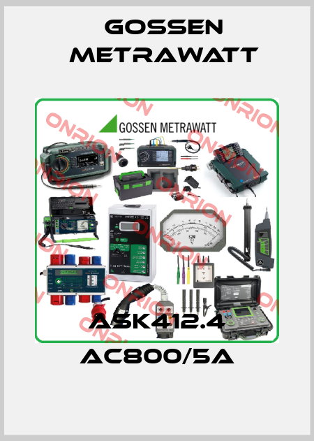 ASK412.4 AC800/5A Gossen Metrawatt