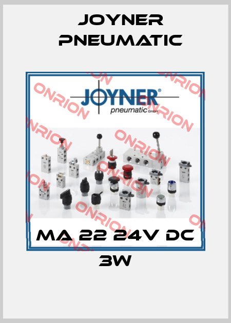 MA 22 24V DC 3W Joyner Pneumatic