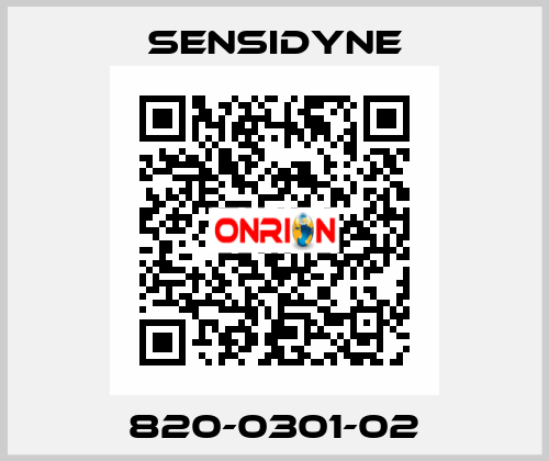 820-0301-02 Sensidyne