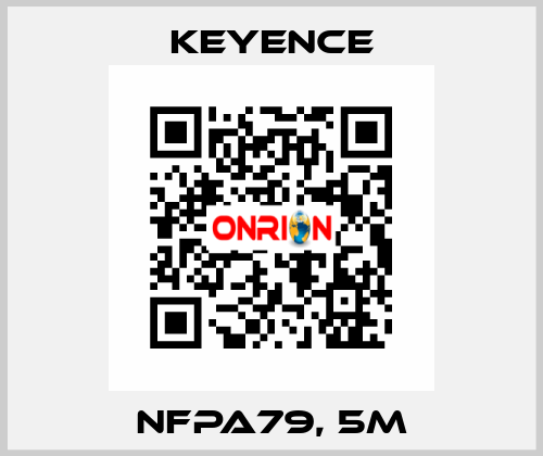 NFPA79, 5m Keyence