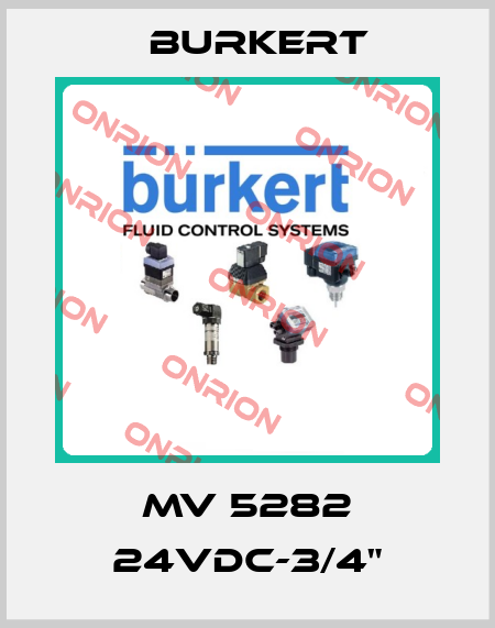 MV 5282 24VDC-3/4" Burkert