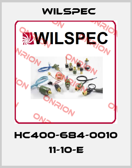 HC400-684-0010 11-10-E Wilspec