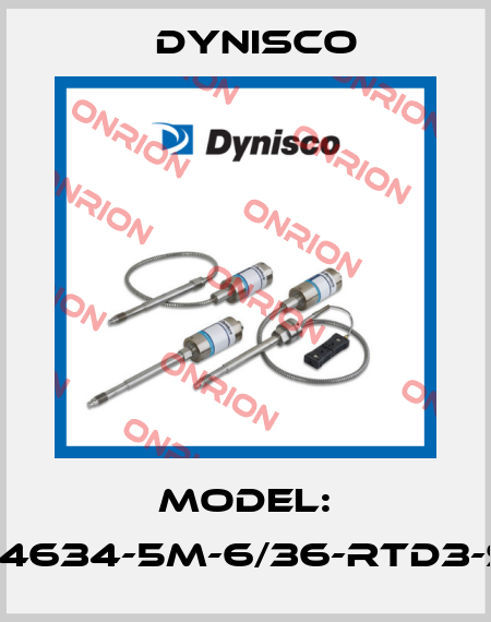 Model: TPT4634-5M-6/36-RTD3-SIL2 Dynisco