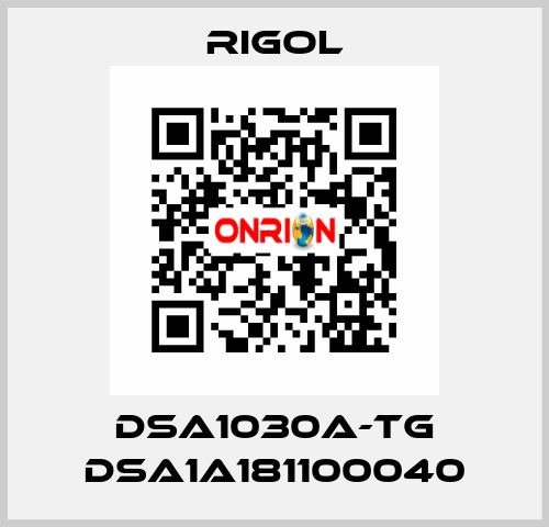 DSA1030A-TG DSA1A181100040 Rigol