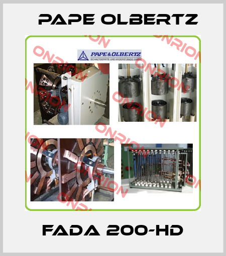 FADA 200-HD Pape Olbertz
