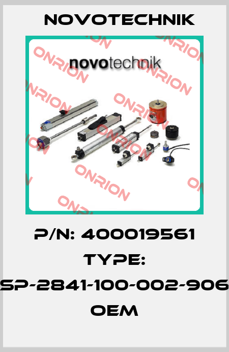 P/N: 400019561 Type: SP-2841-100-002-906 oem Novotechnik