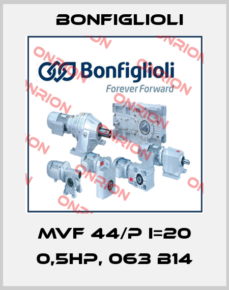 MVF 44/P i=20 0,5HP, 063 B14 Bonfiglioli
