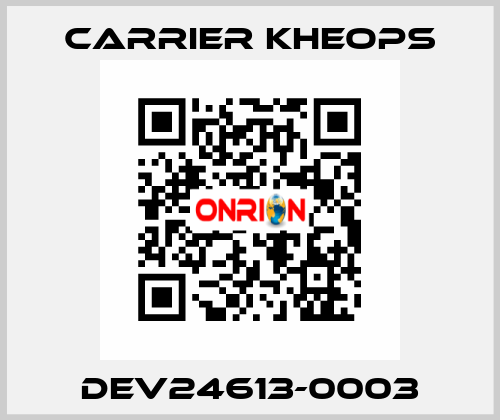 DEV24613-0003 Carrier Kheops