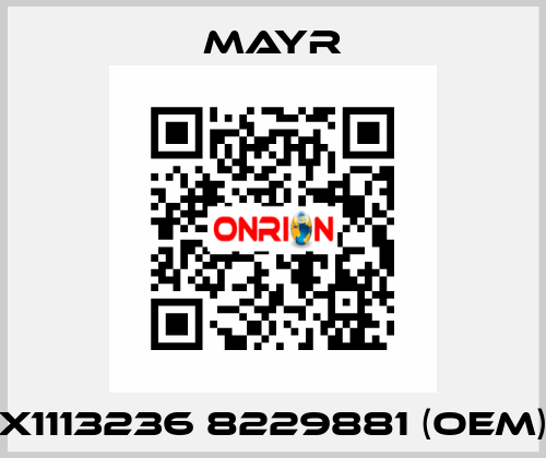 X1113236 8229881 (OEM) Mayr