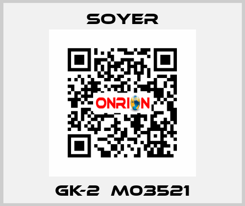 GK-2  M03521 Soyer