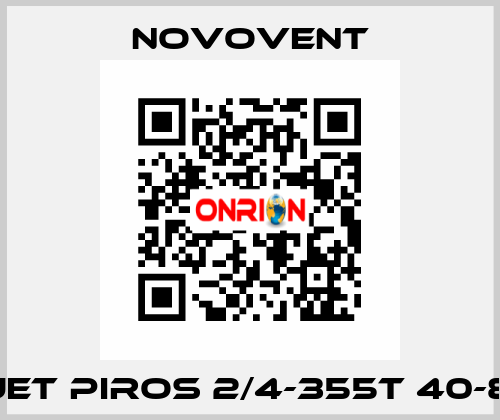 JET PIROS 2/4-355T 40-8 Novovent