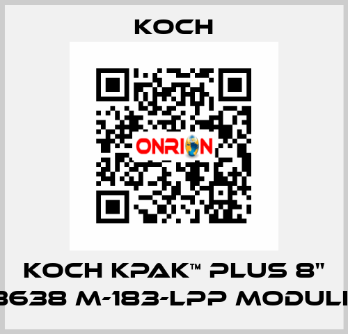 KOCH KPAK™ PLUS 8" 8638 M-183-LPP Module KOCH