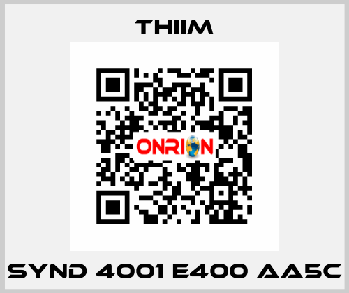 SYND 4001 E400 AA5C Thiim