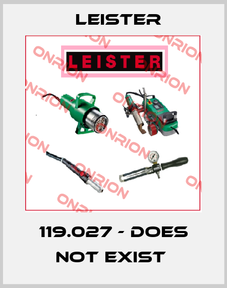 119.027 - DOES NOT EXIST  Leister