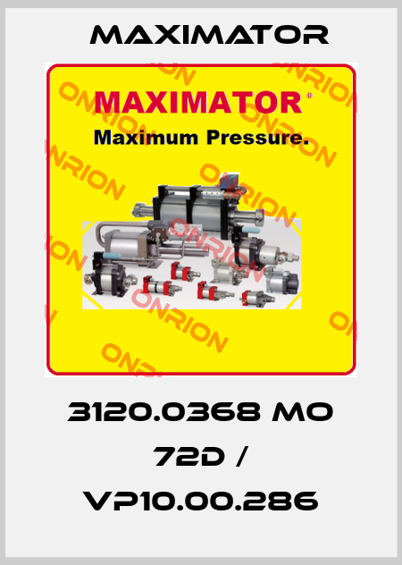 3120.0368 MO 72D / VP10.00.286 Maximator