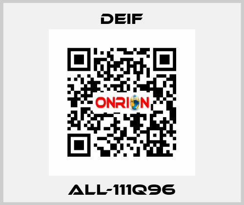 ALL-111Q96 Deif