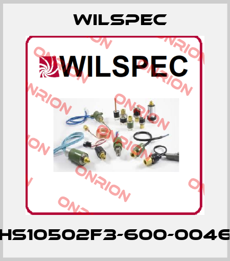 HS10502F3-600-0046 Wilspec