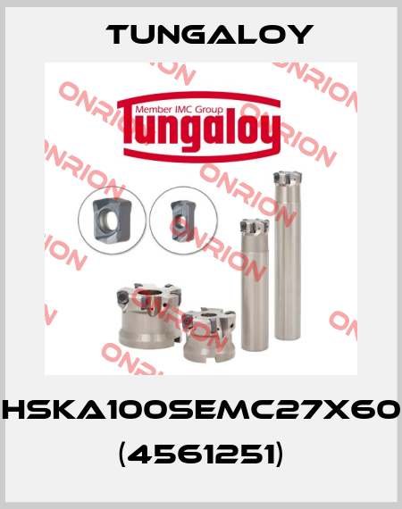 HSKA100SEMC27X60 (4561251) Tungaloy