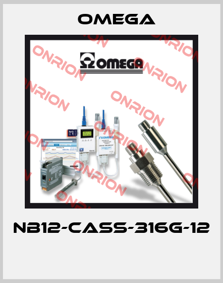 NB12-CASS-316G-12  Omega