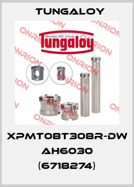 XPMT08T308R-DW AH6030 (6718274) Tungaloy