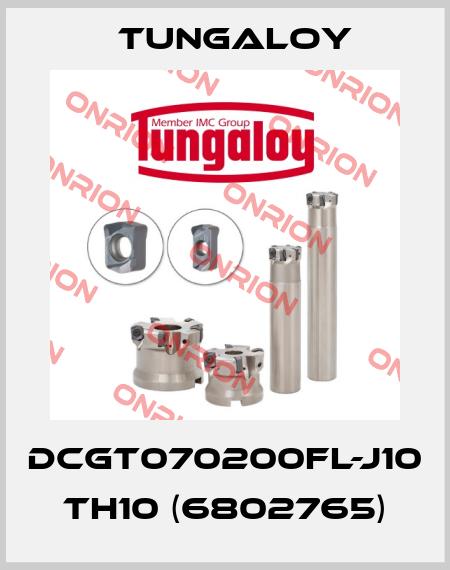 DCGT070200FL-J10 TH10 (6802765) Tungaloy
