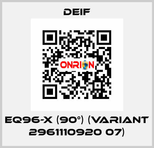 EQ96-x (90°) (Variant 2961110920 07) Deif