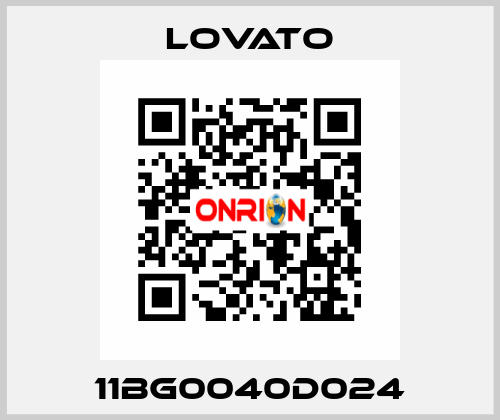 11BG0040D024 Lovato