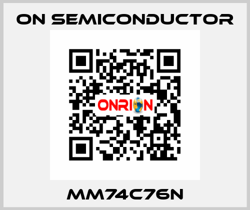 MM74C76N On Semiconductor