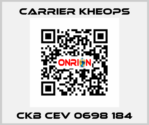 CKB CEV 0698 184 Carrier Kheops