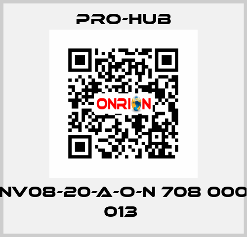 NV08-20-A-O-N 708 000 013  Pro-Hub