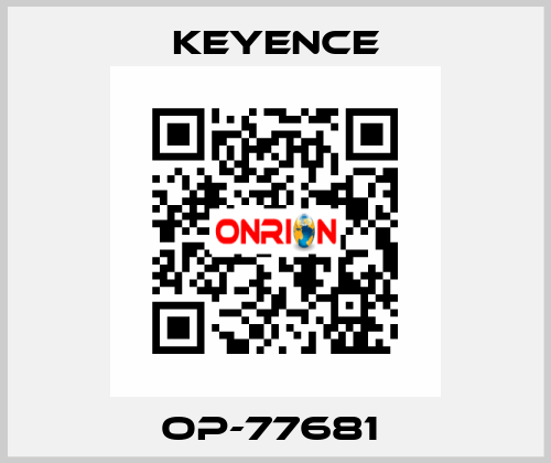 OP-77681  Keyence