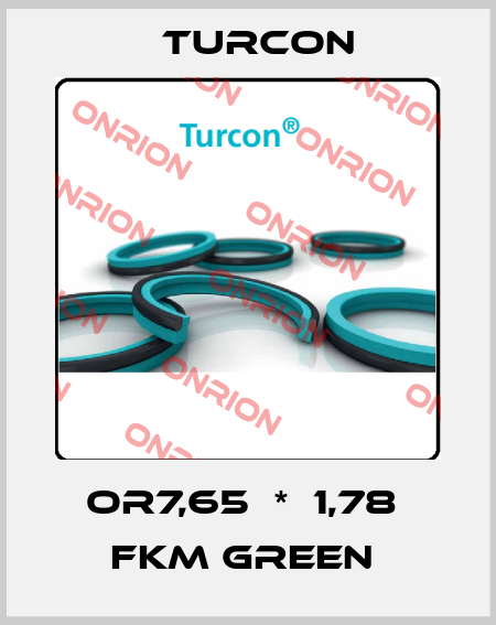 OR7,65  *  1,78  FKM GREEN  Turcon