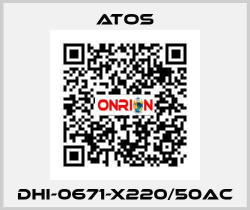 DHI-0671-X220/50AC Atos