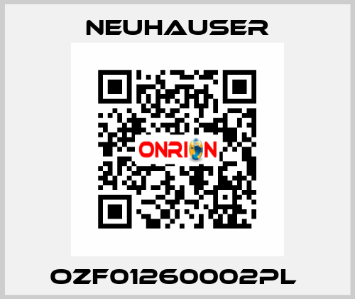 OZF01260002PL  Neuhauser