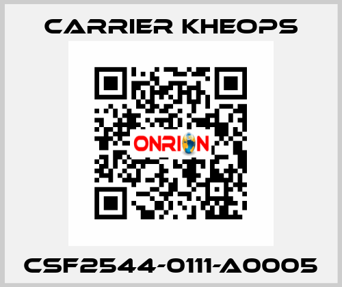 CSF2544-0111-A0005 Carrier Kheops