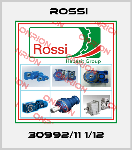 30992/11 1/12 Rossi