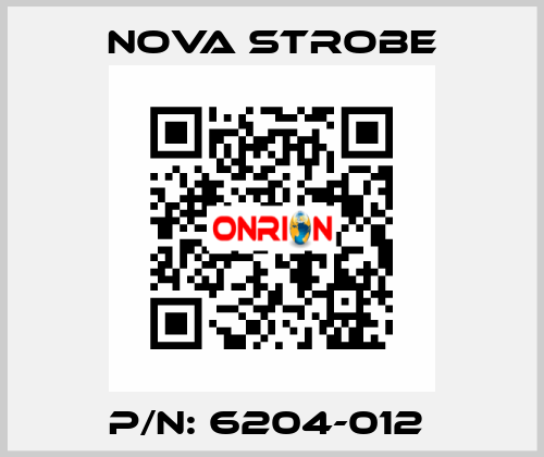 P/N: 6204-012  Nova Strobe