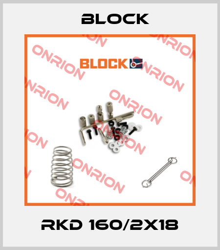 RKD 160/2x18 Block