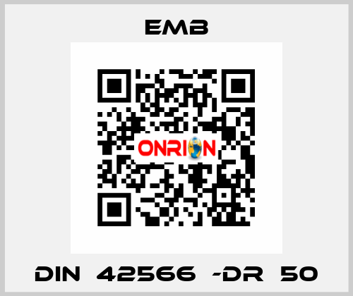 DIN  42566  -DR  50 Emb