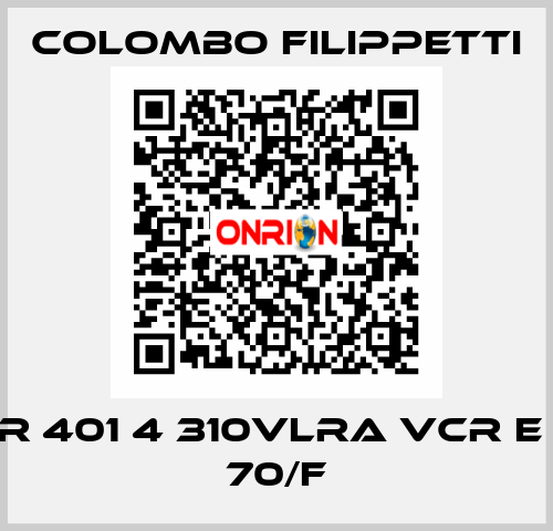 IR 401 4 310VLRA VCR E 1 70/F Colombo Filippetti