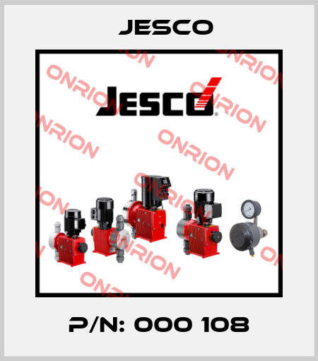 P/N: 000 108 Jesco