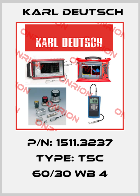 P/N: 1511.3237 Type: TSC 60/30 WB 4 Karl Deutsch