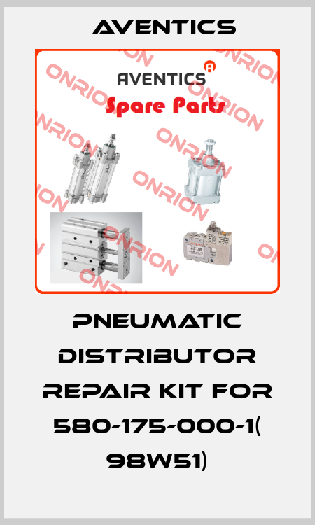 Pneumatic distributor Repair kit for 580-175-000-1( 98w51) Aventics