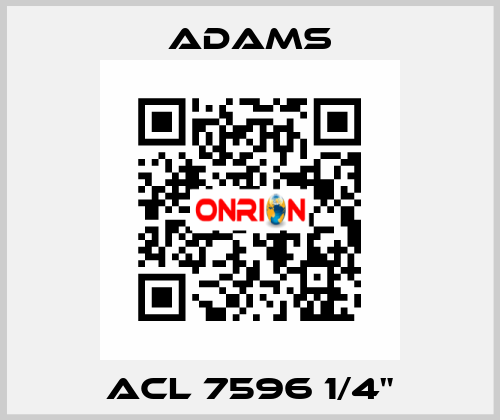 ACL 7596 1/4" ADAMS