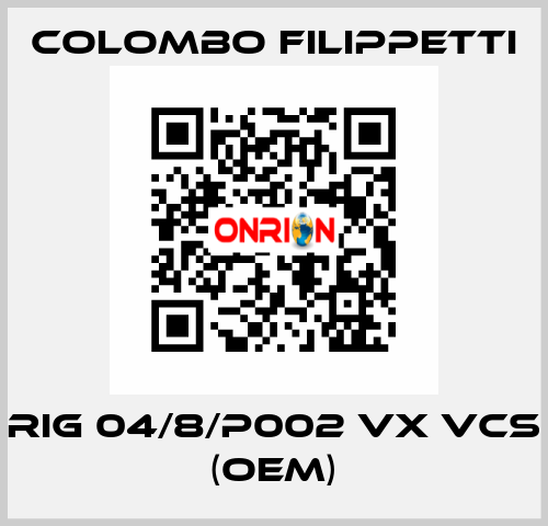 RIG 04/8/P002 VX VCS (OEM) Colombo Filippetti