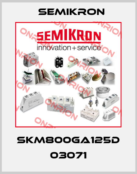 SKM800GA125D 03071 Semikron